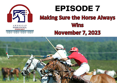 Episode 7: Making Sure the Horse Always Wins