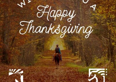 Happy Thanksgiving from the American Horse Council