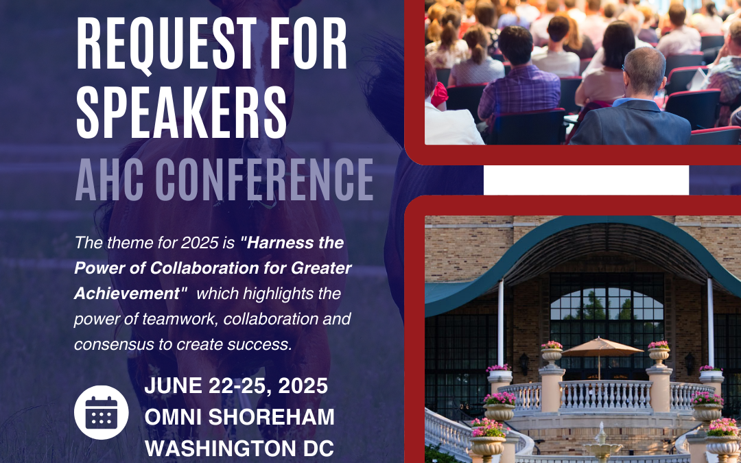 American Horse Council Request for Conference Speakers