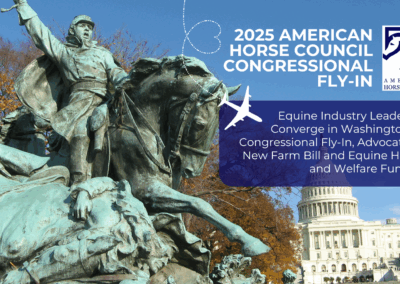 Equine Industry Leaders to Converge in Washington for Congressional Fly-In, Advocate for New Farm Bill and Equine Health and Welfare Funding