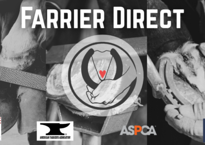 Farrier Direct: A program to help keep horses with their humans.