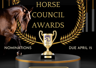 American Horse Council opens 2026 Award Nominations
